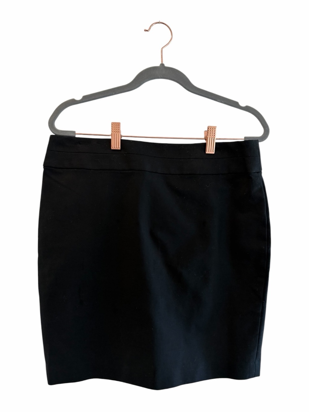 Banana Republic Black Mini Pencil Skirt - Picture 2 of 7